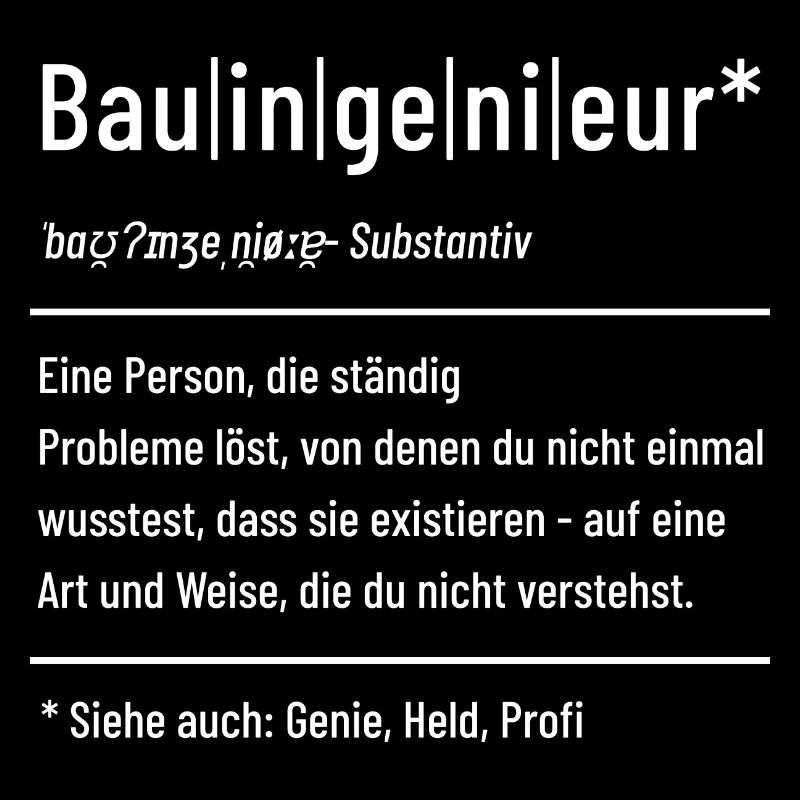 Bauingenieur - Definition - Lexikon