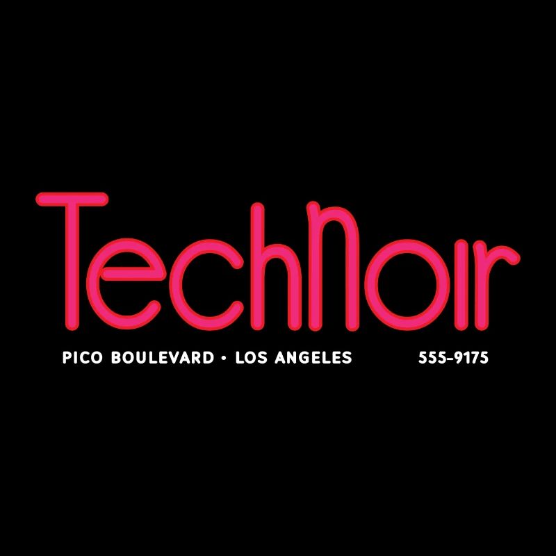 Design de la boîte de nuit Tech Noir du Terminator