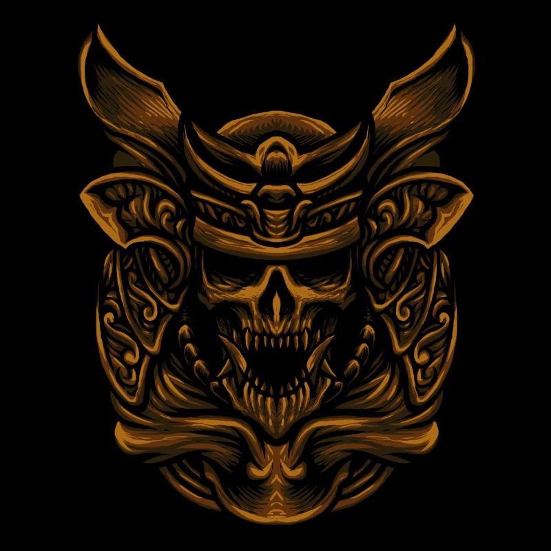 Skelett Pharao I Skull Anubis
