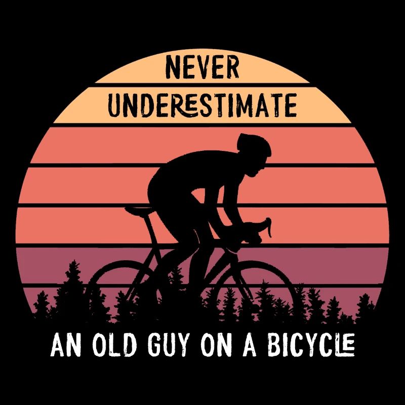 Never Underestimate The Old Guy On A Bicycle
