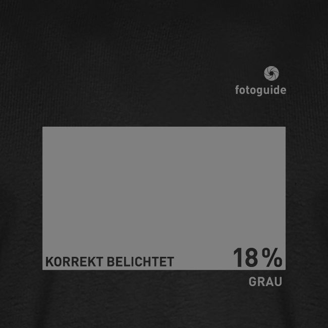 fotoguide - korrekt belichtet - Graukarte