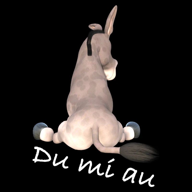 Du mi au, Witzig, Esel, schwäbisch