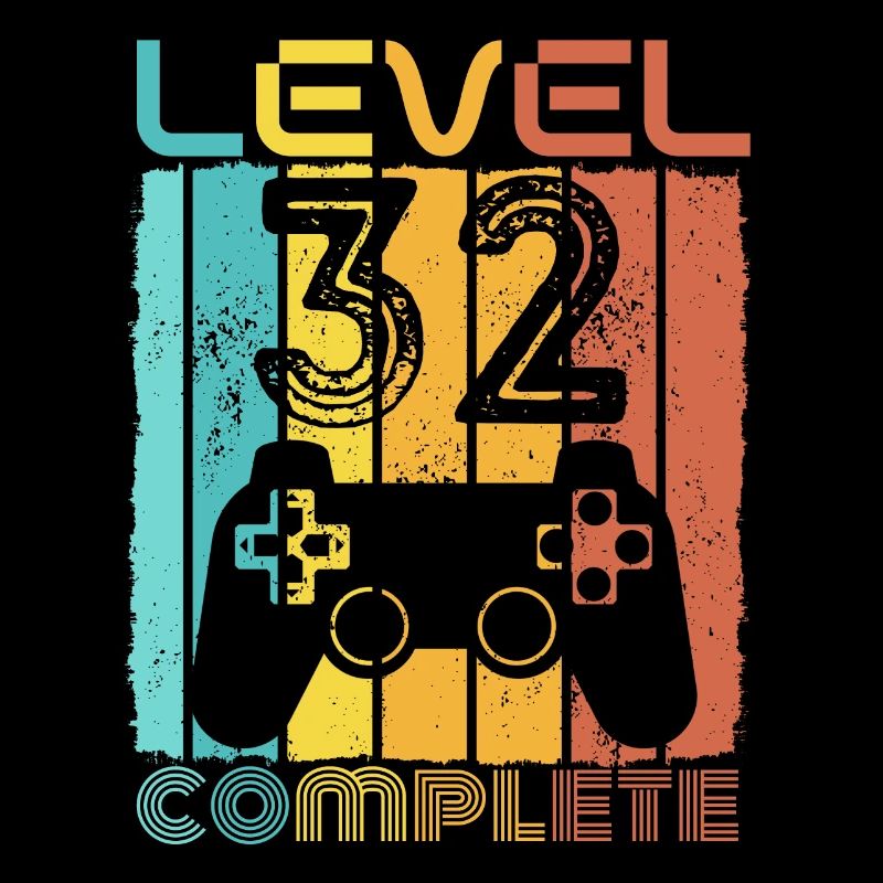 32 ans - 32e anniversaire Niveau 32 Conception complète