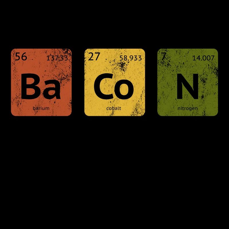 Bacon tableau périodique