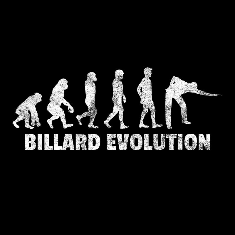 Evolution Billard Geschenk Billardspieler Pool