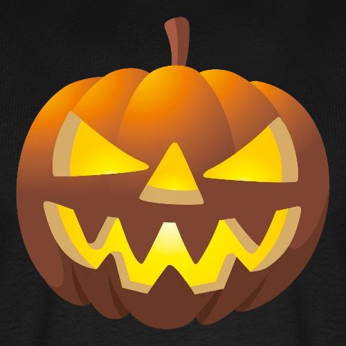 Halloween Pumpkin - Schlicht ein Kürbis - Männer Premium Bio T-Shirt