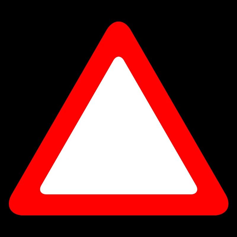 Avertissement de panneau routier