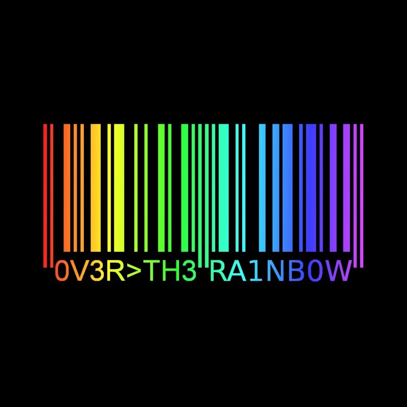 Barcode Regenbogen