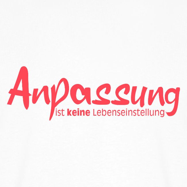 Anpassung rot