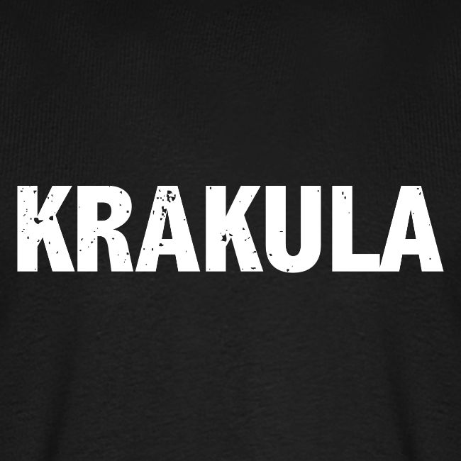 Krakula Schriftzug