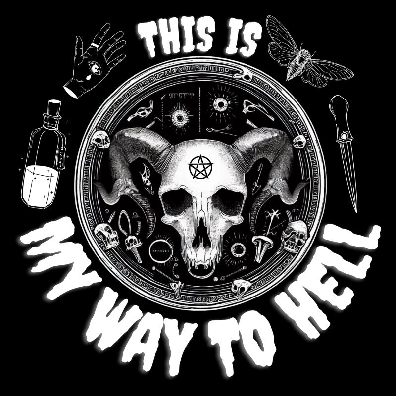 Way to Hell - Crâne de cornes