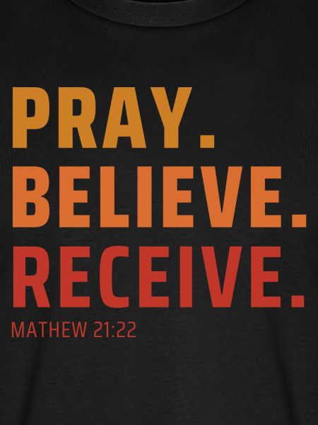 Pray Believe, Receive Gradient