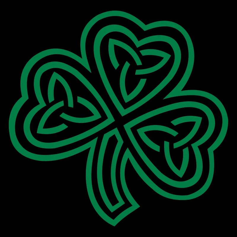 celtic shamrock trinity