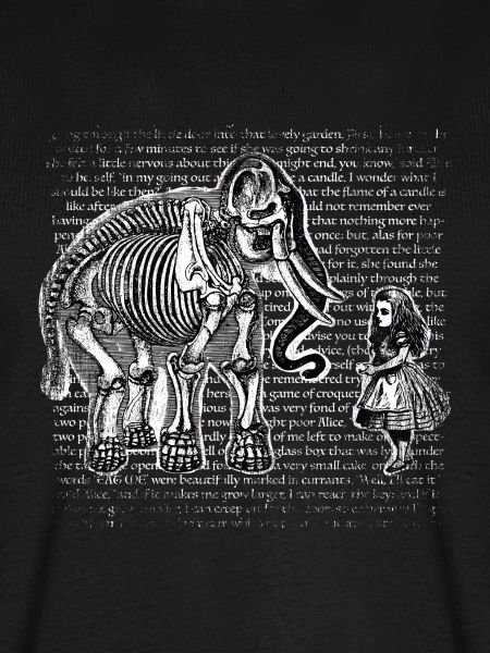 Alice nel Paese delle Meraviglie e l'elefante
