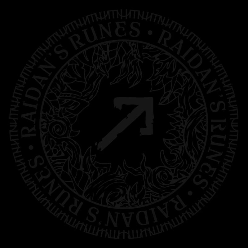 Raidan's Runes Card Game Logo