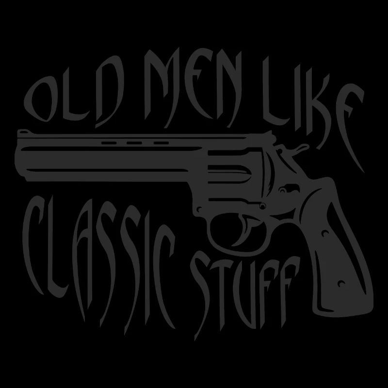 Old Men Classic Revolver, Colt Python Peacemaker