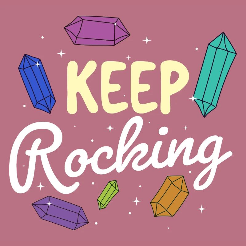 Keep Rocking - Geode Hunter Geologie Gesteinsjagd