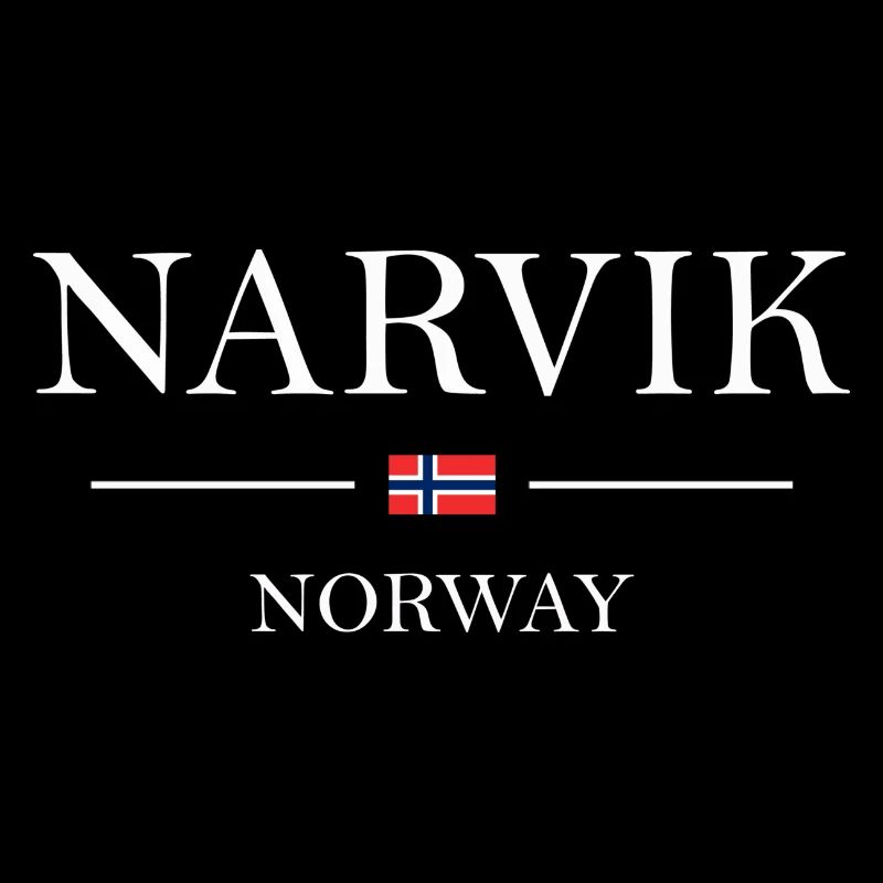 Norwegen - Narvik weiß