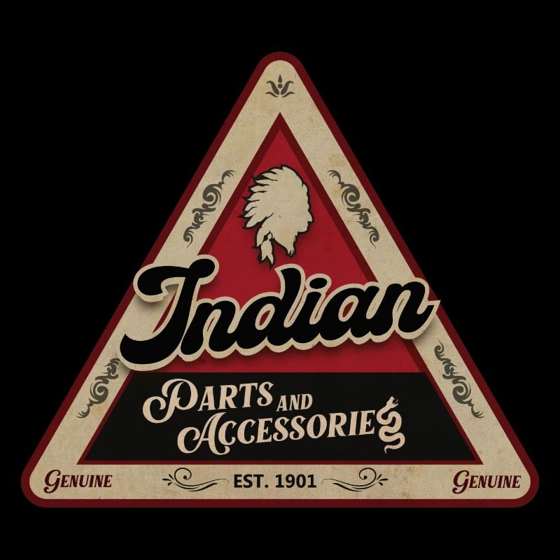 Indische Oldtimer-Teile