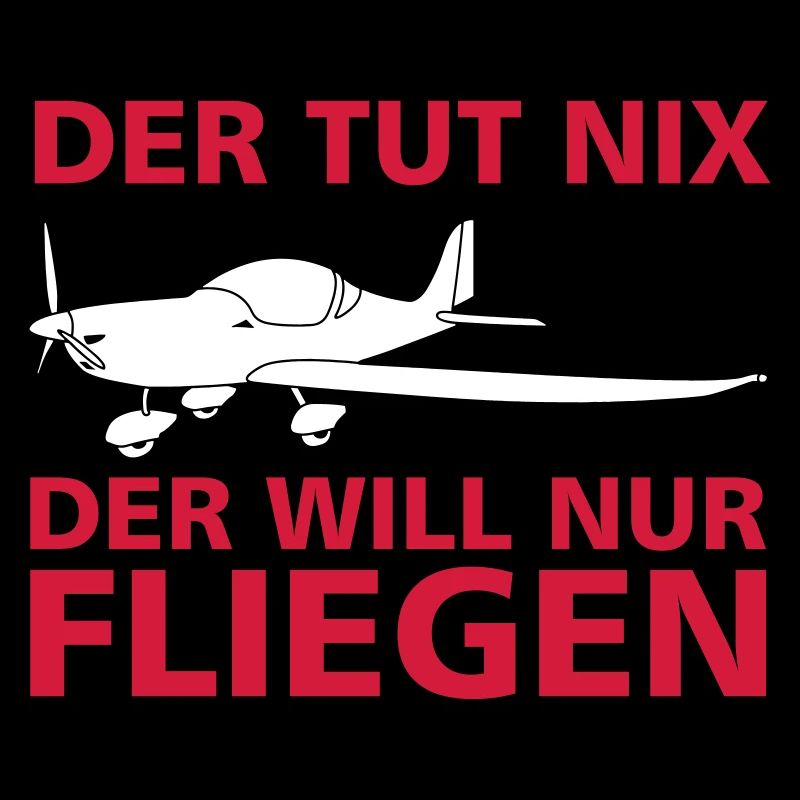 Pilot Spruch fliegen Flugzeug Geschenkidee Tshirt