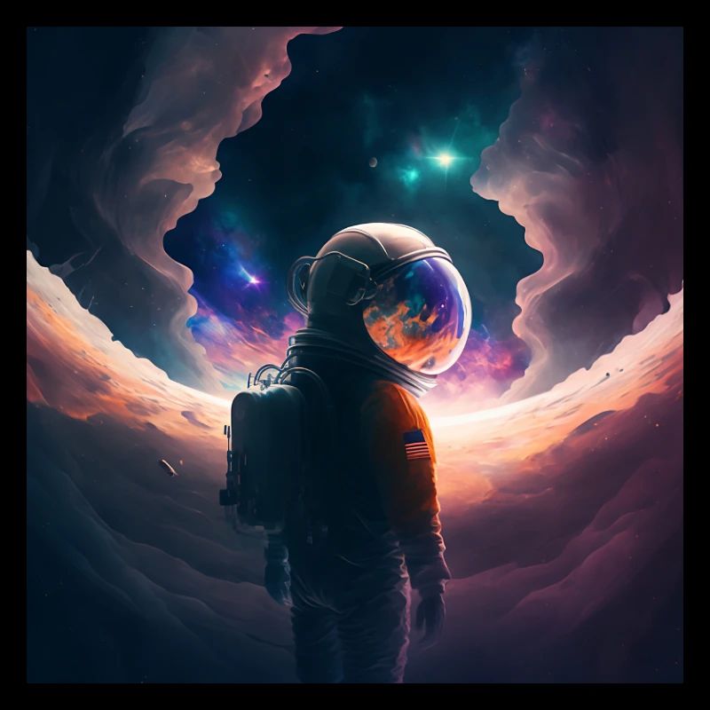 Astronaute perdu dans l’espace