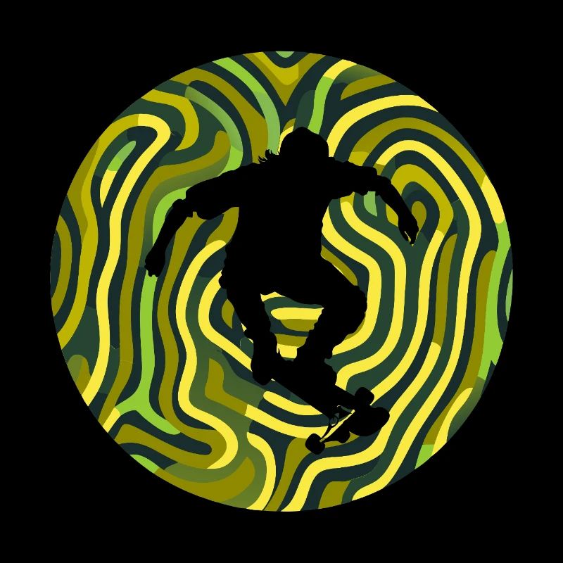 Longboard Boarder Skate