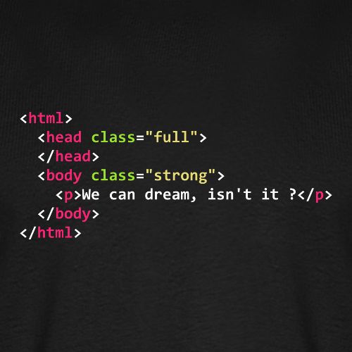 HTML dream