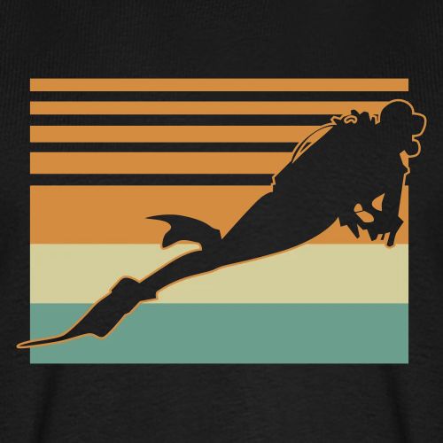 Diver Flag - Männer Premium Bio T-Shirt