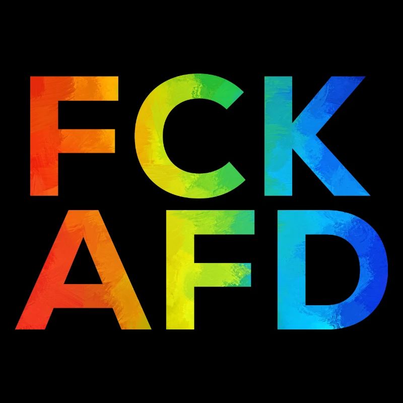 FCK AFD Regenbogen