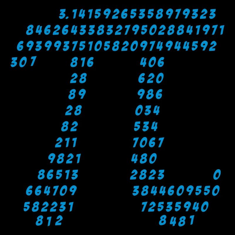 math Pi naturvidenskab π matematik irrationel tal