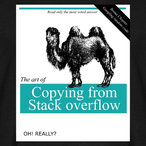Copying Stack Overflow - Men's Premium Organic T-Shirt