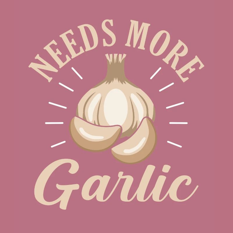 Garlic Vampire Fun Pun Needs More