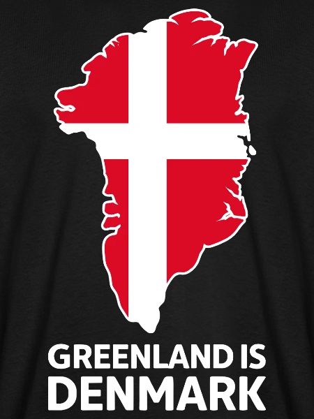 Grønlands Danmarks flagkort