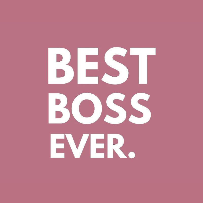 Design Best boss ever