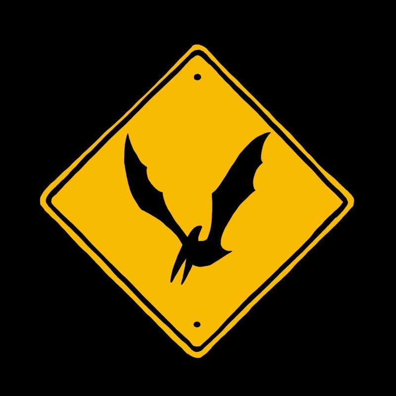 Pas op voor pterodactylus