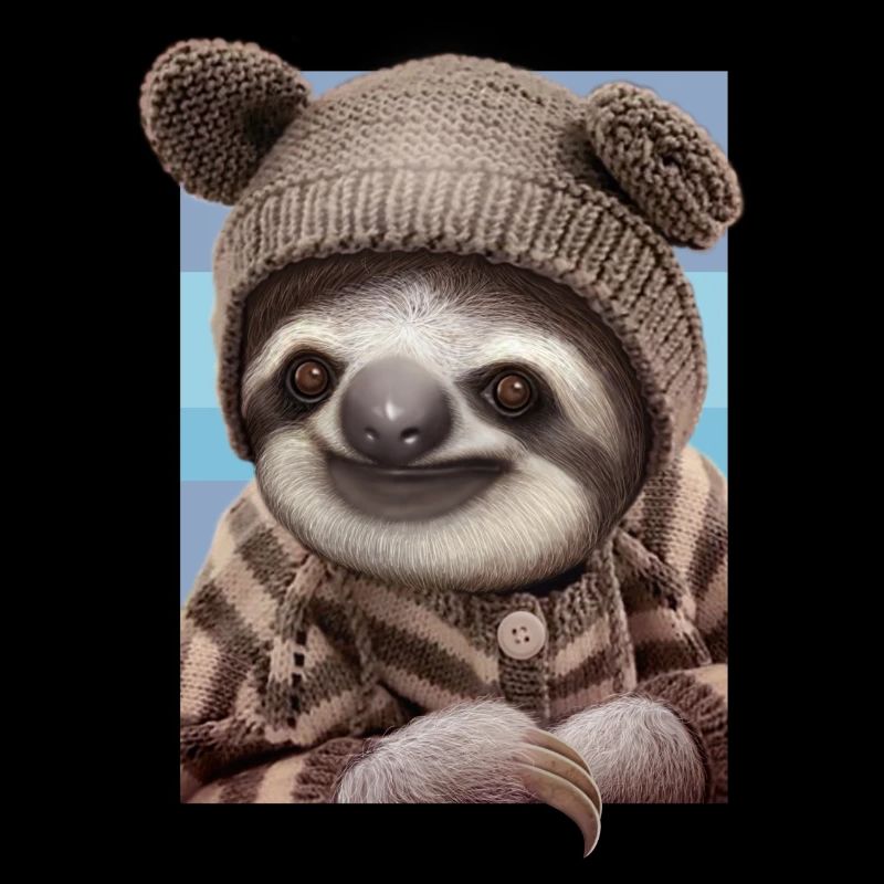 BABYFAULTIER TRÄGT PULLOVER