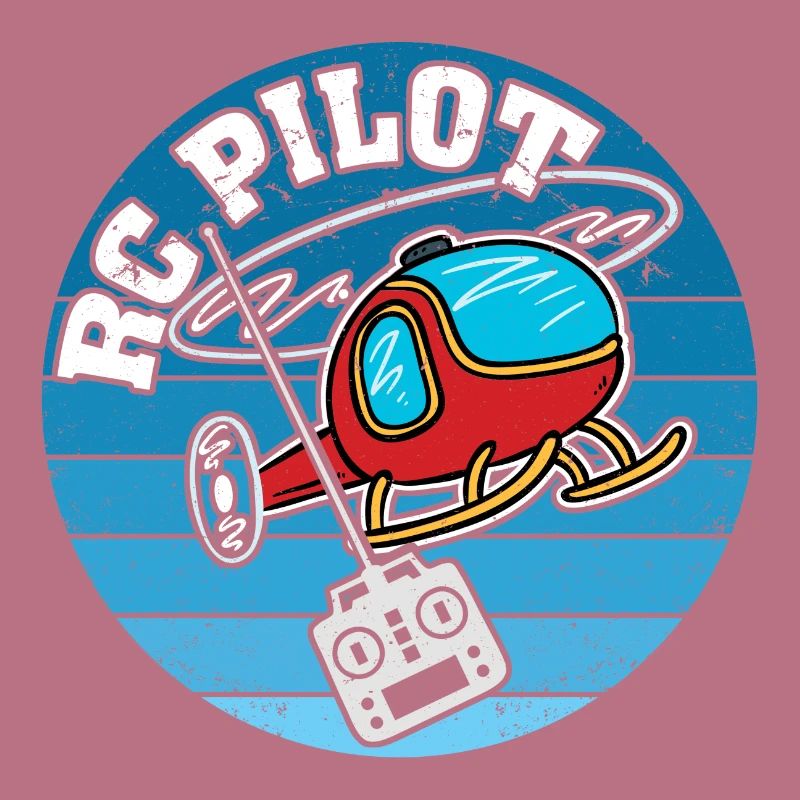 RC pilot helicopter model making