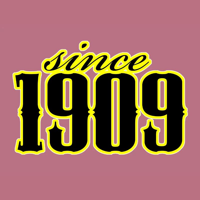 since 1909 (black)