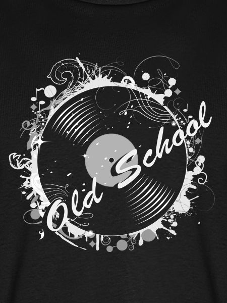 Schallplatte im Retro-Look