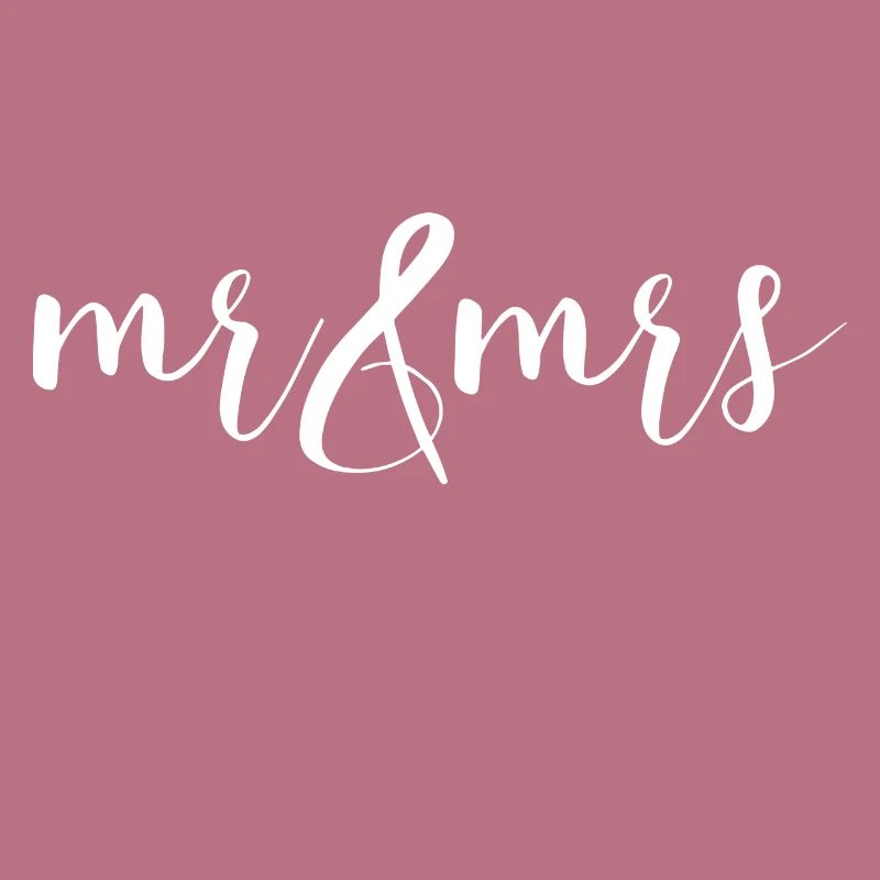 Mr and Mrs Wedding Design