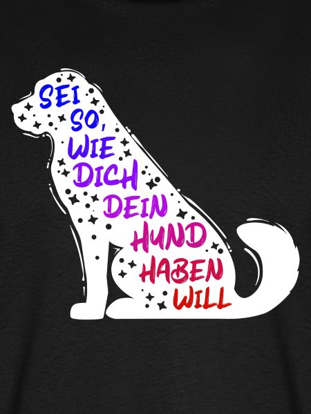 Lieblingstier Statement Hund Haustiere Kuscheltier