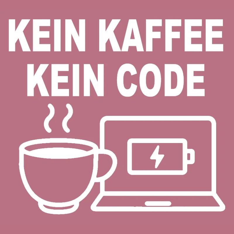 Kein Kaffee Kein Code - Conception de programmeur amusant