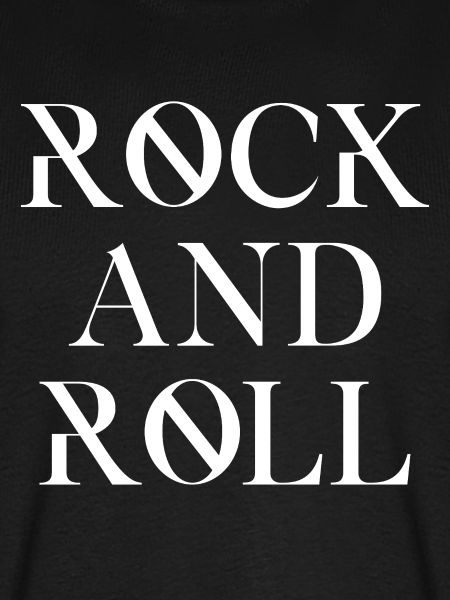 Rock'n'Roll Typografie Design