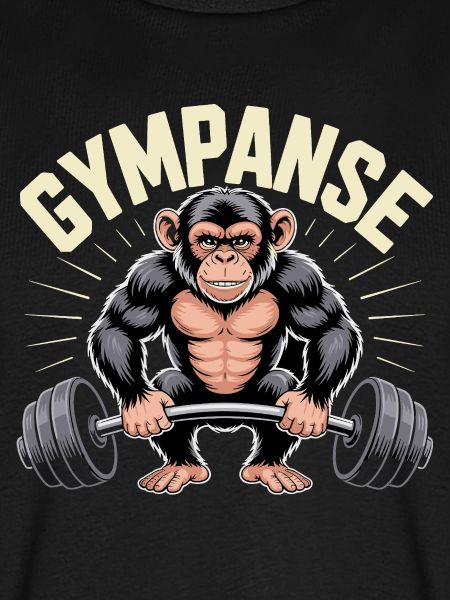 Gymchimp Krafttraining Motiv