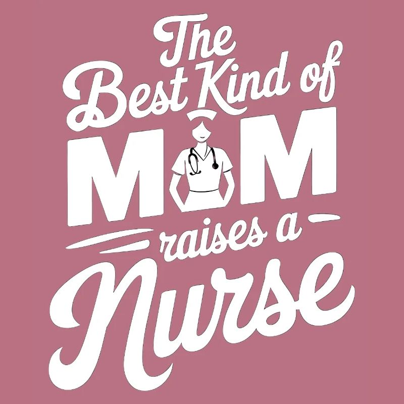 Die beste Mutter zieht eine Krankenschwester groß