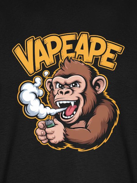 Vape Ape Lustiger Affe Dampfen