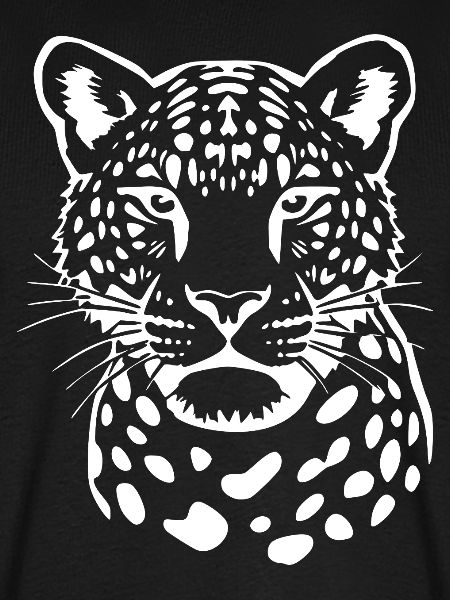 Leopard Leparden Muster T-shirt Geschenk