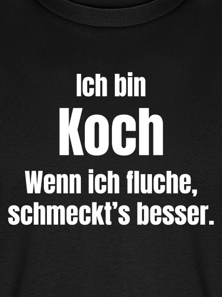 Koch Spruch: Wenn Fluchen schmeckt