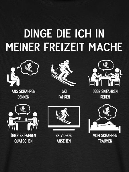 Skifahrer Ski Humor Freizeit