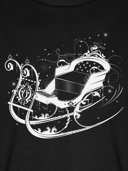 Eleganter Winter-Schlitten Ornamente